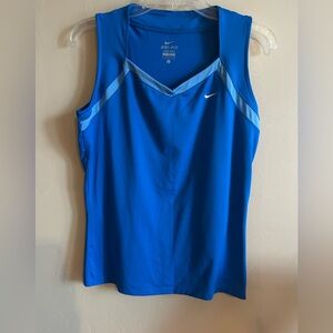 Nike Dri-FIT Royal Blue Sleeveless Top